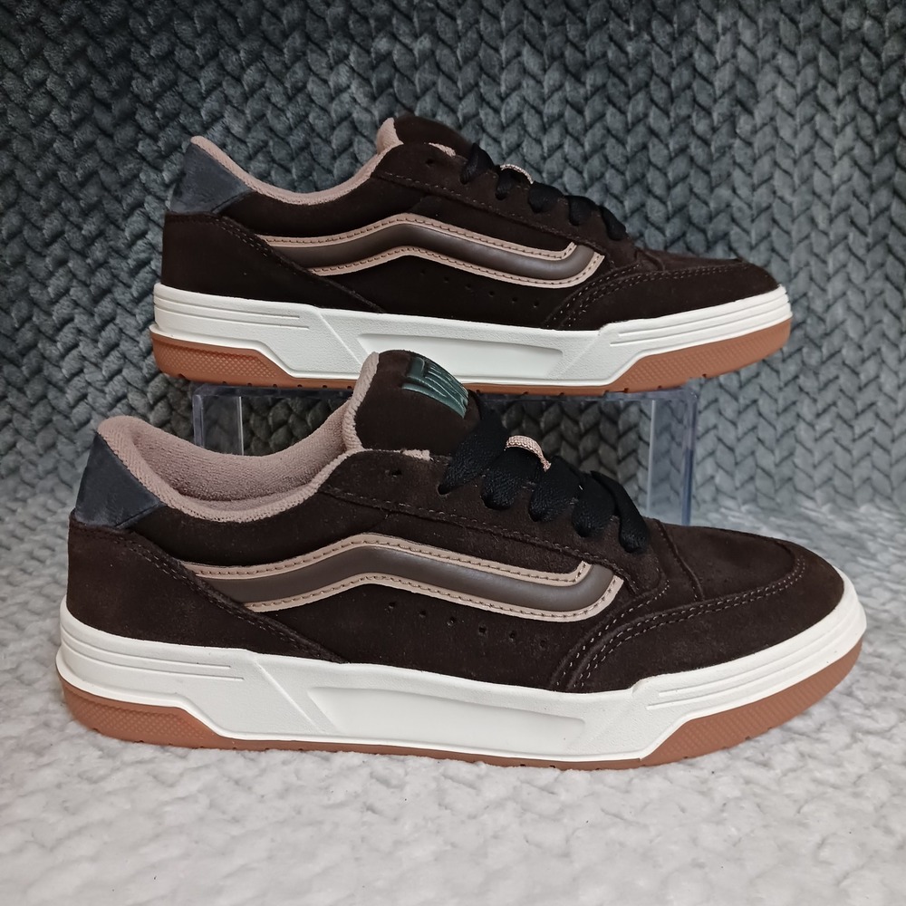 Vans Hylane Brown Men's Skateboarding Comfort Athletic Sneaker Shoes Size 8.5